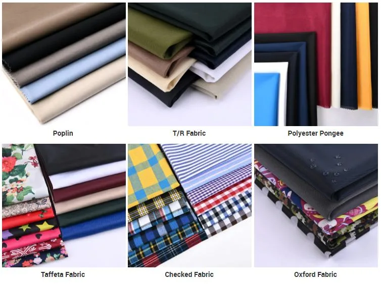 Factory Supply Yarn Dyed Tc 90% Polyester 10% Cotton Poplin Pocket T-Shirt Fabric